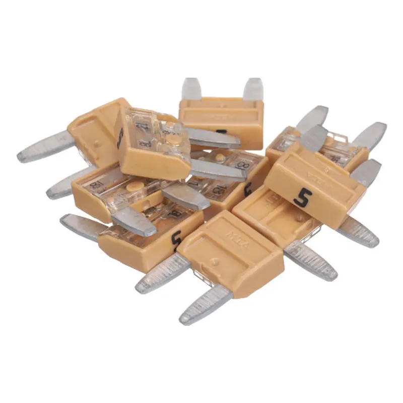 Peça código OEM 10395890 — Fusível mini de 5 A - Bege