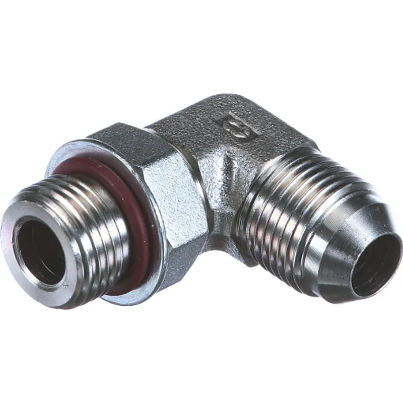 Peça código OEM 128830 — Cotovelo 90° - 3/4"-16 JIC x 3/4"-16 ORB