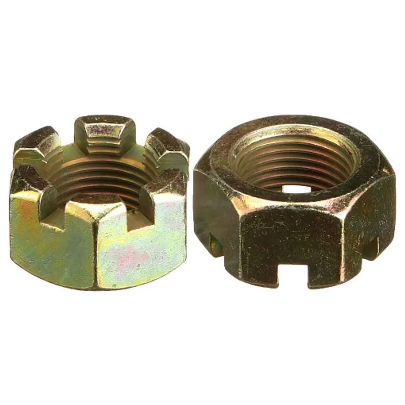 Peça código OEM 280172 — Porca sextavada com entalhes - Grau 2 - 7/8"-14