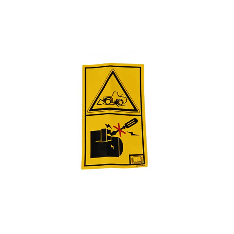 Peça código OEM 334455A1 — Danger Decal - Starting in Gear