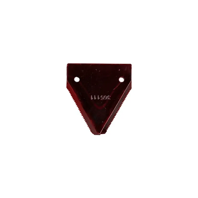 Peça código OEM 365111 — Seção da faca - Serrilhada inferior - 82,5 mm C x 76…