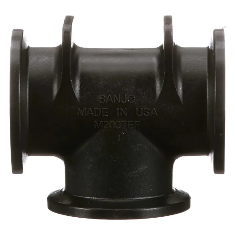 Peça código OEM 405779A1 — T flangeado com porta Banjo® de 2"