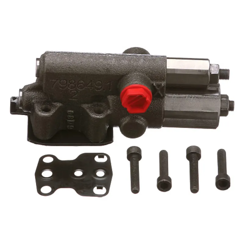 Peça código OEM 47616157 — Bomba hidráulica de pistão duplo Gerotor - 90/56 cc -…