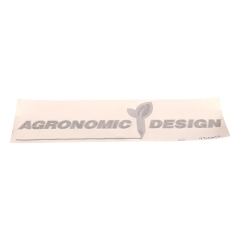 Peça código OEM 47623656 — Agronomic Decal - 93 mm x 303 mm