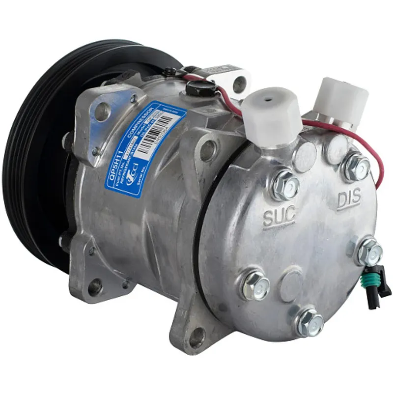 Peça código OEM 47741862 — 12-Volt A/C Compressor with Clutch and Pulley