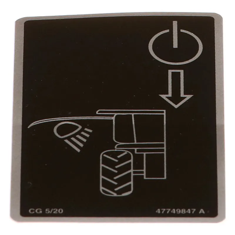 Peça código OEM 47749847 — DECALQUE