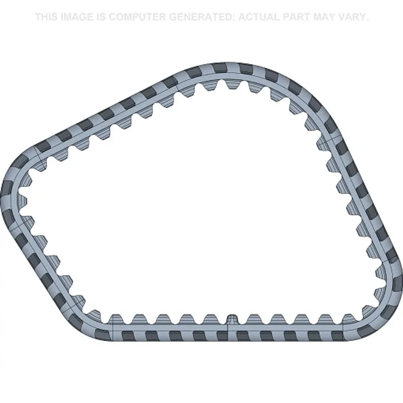 Peça código OEM 48008477 — Correia trapezoidal de acionamento do rotor - Borda…