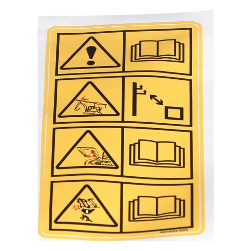 Peça código OEM 48018423 — DECALQUE