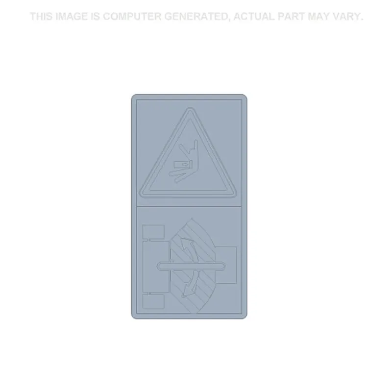 Peça código OEM 84014115 — Decalque De Aviso