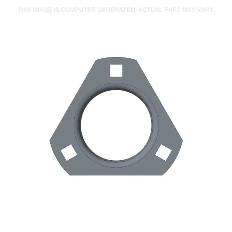 Peça código OEM 84168528 — Flange para rolamento - zincado - 52 mm DI x 8 mm L
