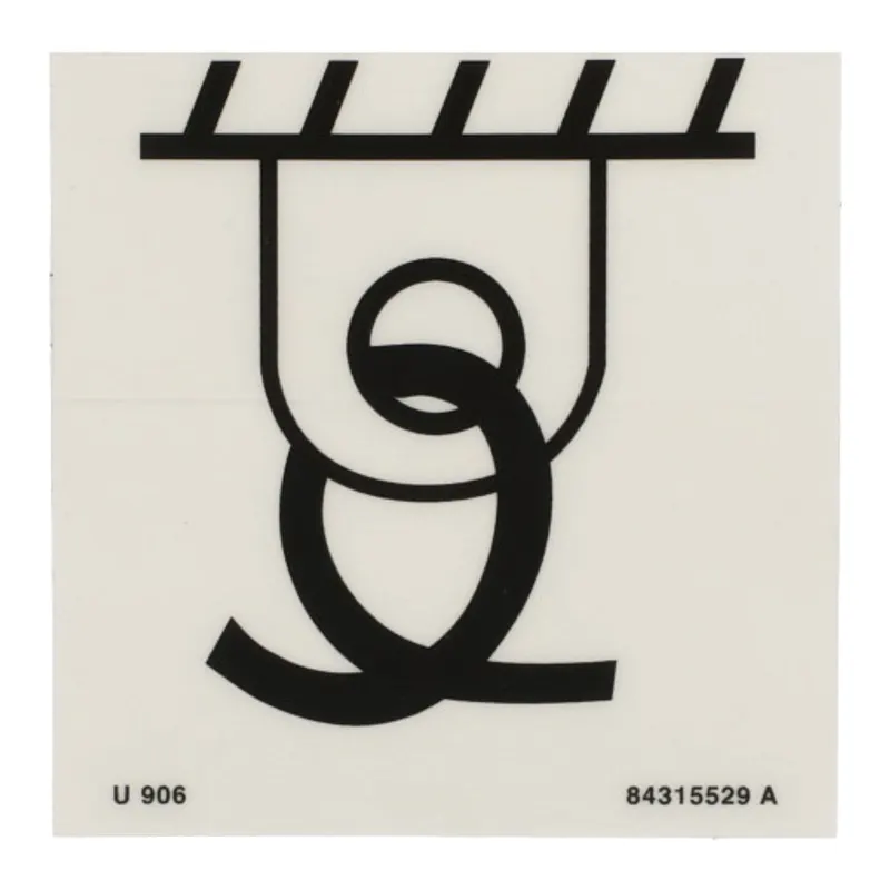Peça código OEM 84315529 — Decal - Tie Down