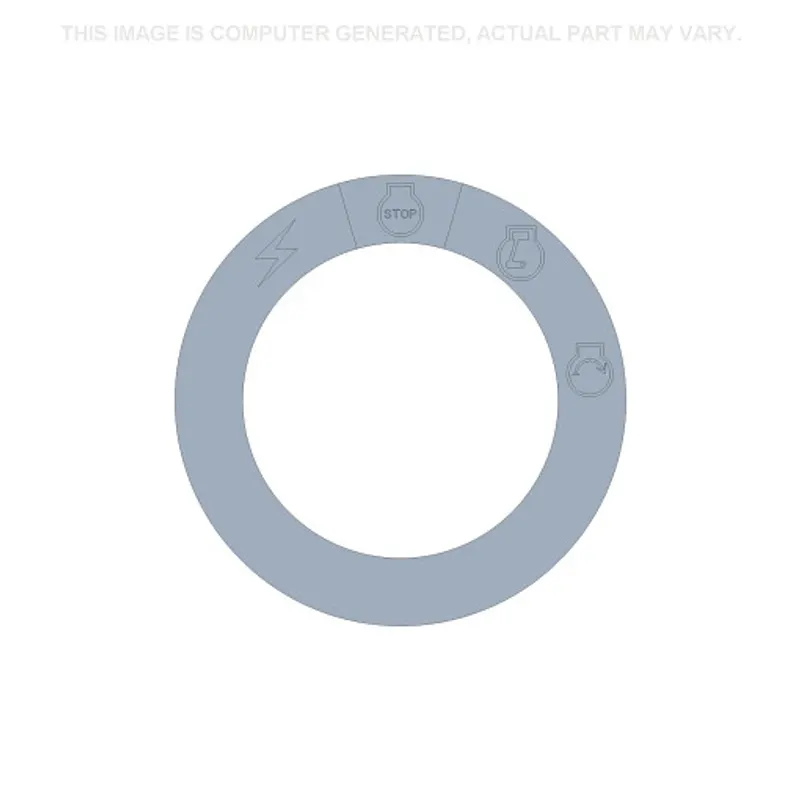 Peça código OEM 84318408 — Key Switch Decal