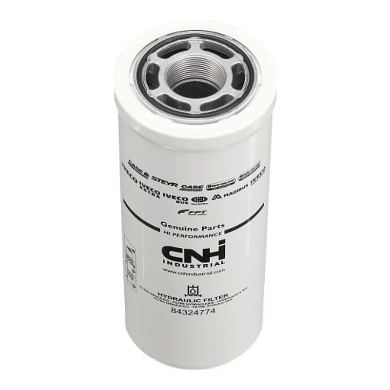 Peça código OEM 84324774 — Filtro de óleo hidráulico