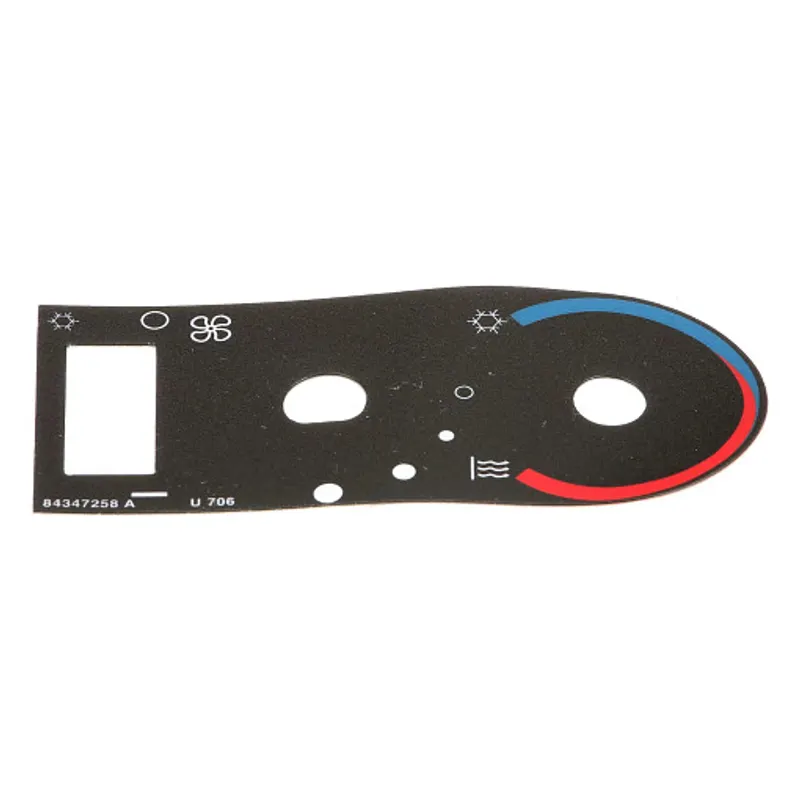 Peça código OEM 84347258 — HVAC Decal