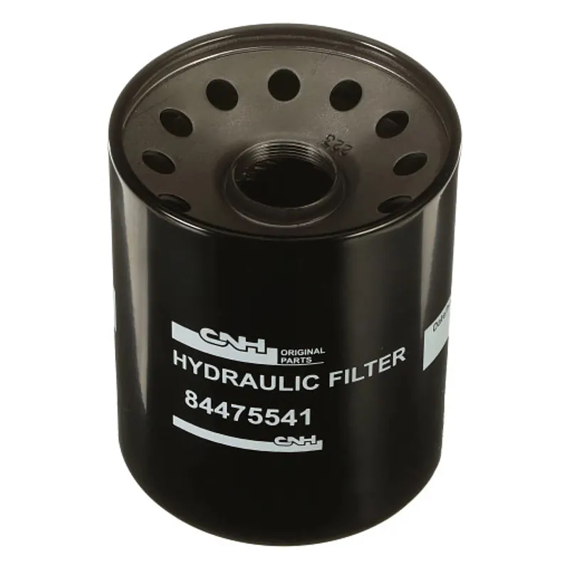 Peça código OEM 84475541 — Filtro de óleo hidráulico - 129 mm DE x 175 mm C
