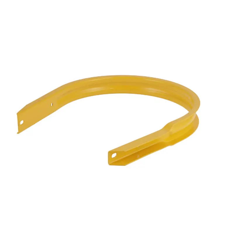 Peça código OEM 84529363 — Suporte em U - Amarelo brilhante - 318 mm P x 47 mm L