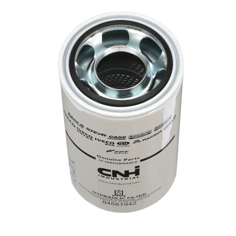 Peça código OEM 84581942 — Filtro de óleo hidráulico - 135 mm DE x 244 mm C