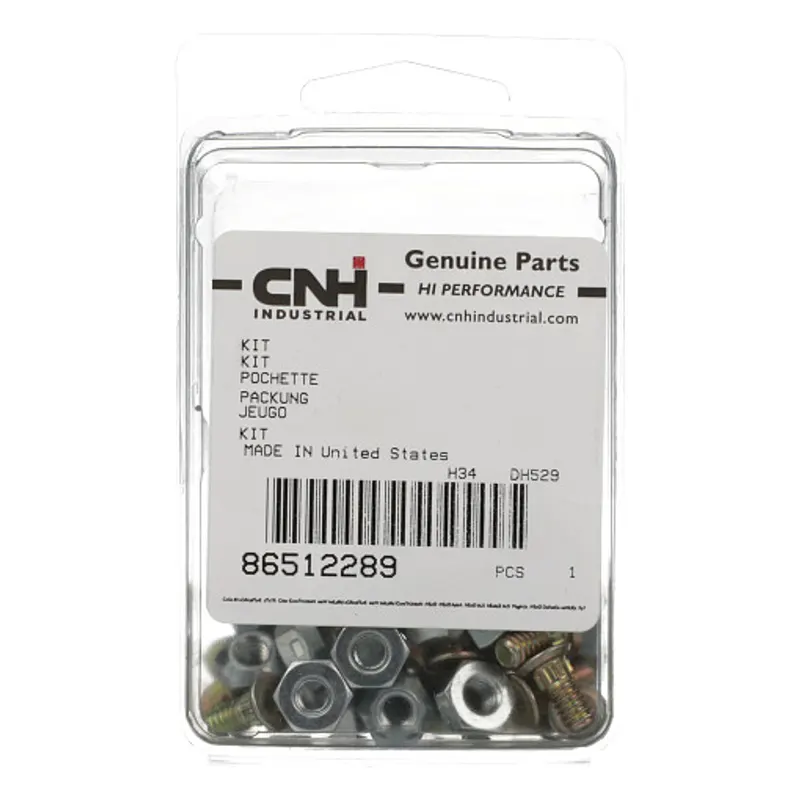 Peça código OEM 86512289 — Kit de parafusos e porcas de 1/2"