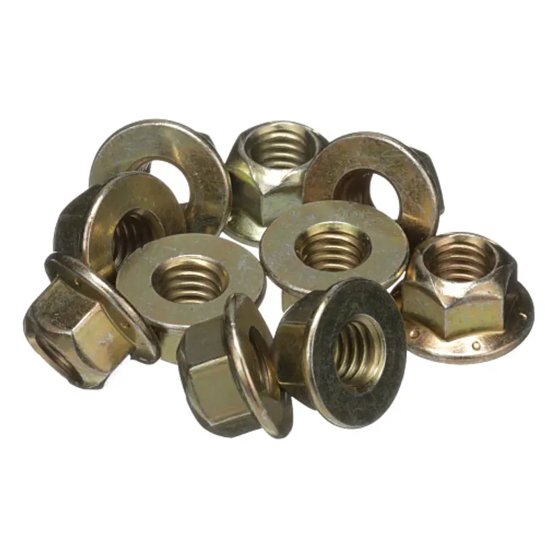 Peça código OEM 86521609 — Porca sextavada com flange - 3/8"-16