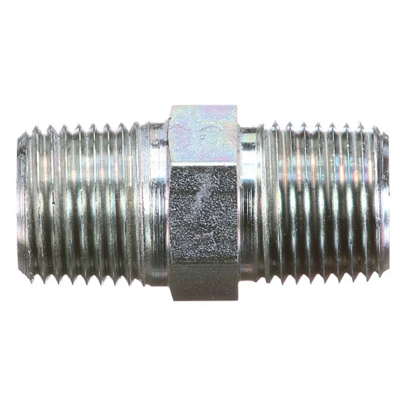 Peça código OEM 86637713 — Hex Nipple - 1/2-14 NPTF Steel
