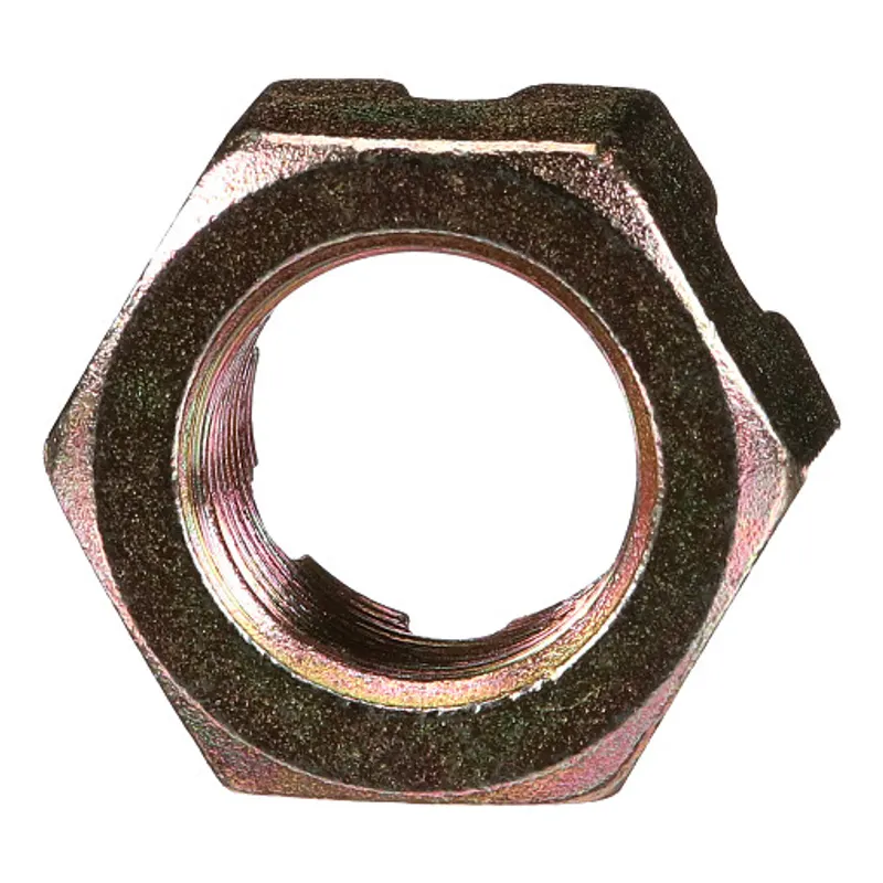Peça código OEM 87016563 — Porca sextavada com entalhes - Grau 8 - 7/8"-14