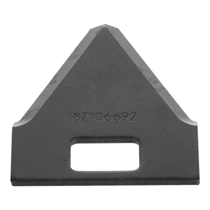 Peça código OEM 87106692 — Faca estacionária do picador de palha
