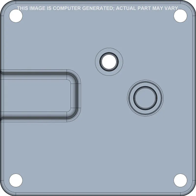 Peça código OEM 87327182 — Placa de cobertura do travão de estacionamento - 136…