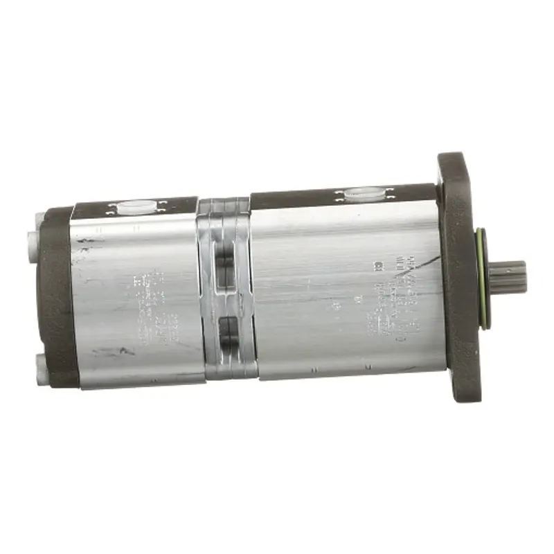Peça código OEM 87472286 — Bomba hidráulica dupla - 21,95/13,11 cc - 2700 RPM