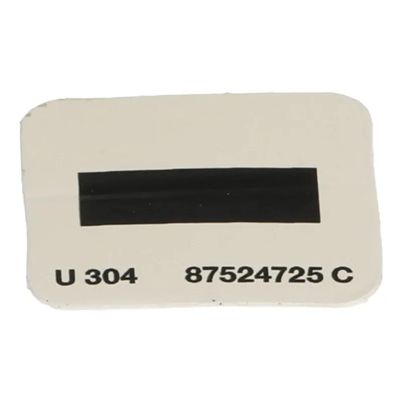 Peça código OEM 87524725 — Decal - Jump Start Terminal Negative