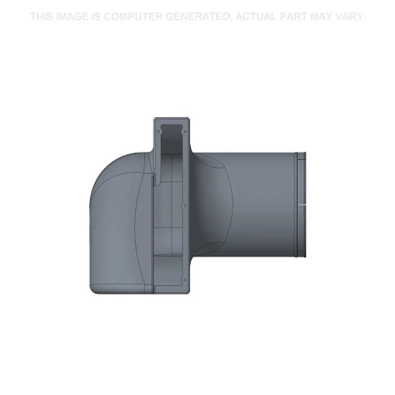 Peça código OEM 87614684 — Conduta de ar - 495 mm A x 606 mm L x 287 mm DI