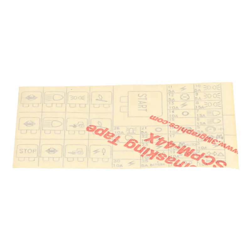 Peça código OEM 87705735 — Decalque da Marca
